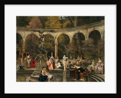 Bathing of Court Ladies in the 18th Century, 1888 by Anonymous