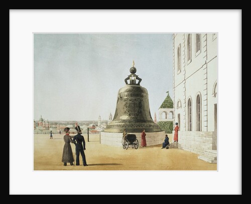 The Tsar Bell in the Moscow Kremlin, 1838 by Anonymous