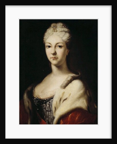 Portrait of Grand Duchess Natalya Alexeevna of Russia,, before 1716 by Anonymous