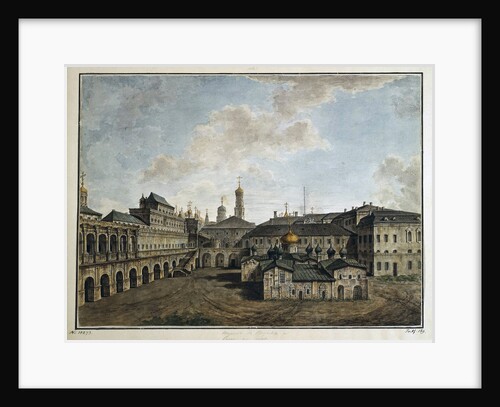 View of the Terem Palace in Moscow, 1800-1810 by Anonymous