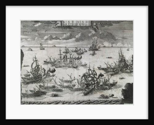 The Battle of Grengam on July 27th, 1720, (1721) by Anonymous