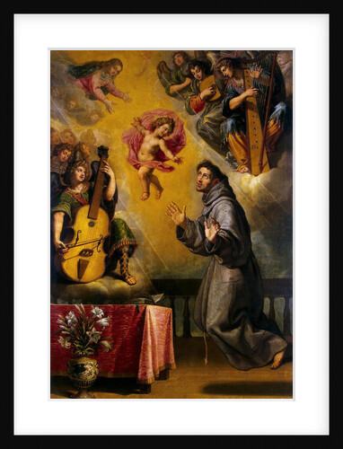 Vision of Saint Antony of Padua, 1631 by Anonymous