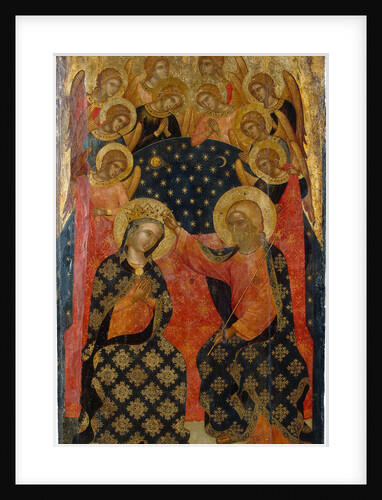 The Coronation of the Virgin, 1360s by Anonymous