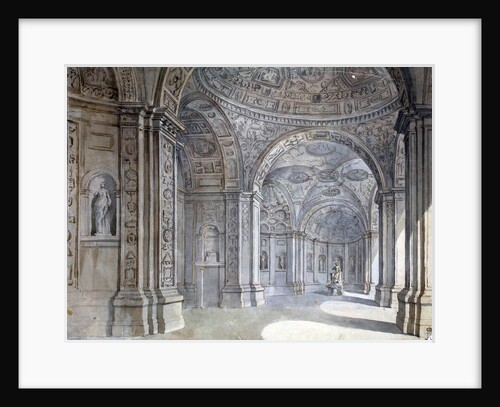 Interior of the Villa Madama in Rome, 1750-1752 by Anonymous