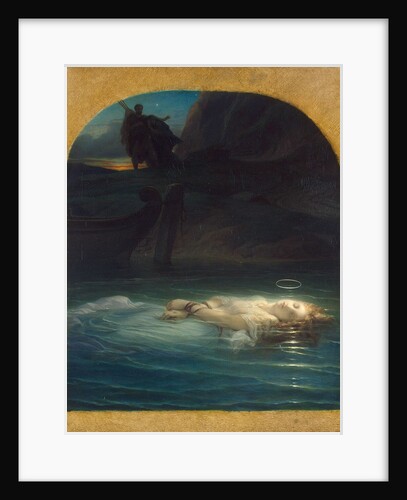 Christian Martyr Drowned in the Tiber During the Reign of Diocletian, 1853 by Anonymous