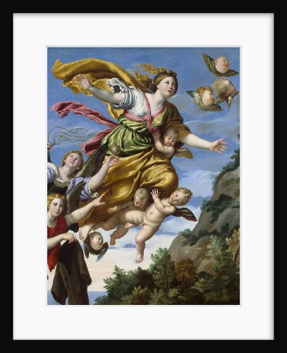 Mary Magdalene Taken up to Heaven, c1620 by Anonymous