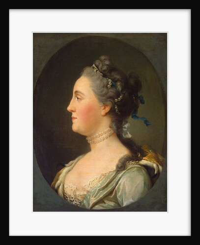 Portrait of Empress Catherine II,, before 1762 by Anonymous