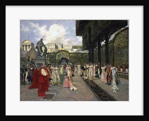 Napoleon I and the King of Rome at Saint-Cloud in 1811, 1896 by Anonymous