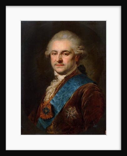 Portrait of Stanislaw II August Poniatowski, second half of the 18th century by Anonymous