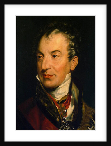 Portrait of Klemens Wenzel, Prince von Metternich,, 1814-1819 by Anonymous