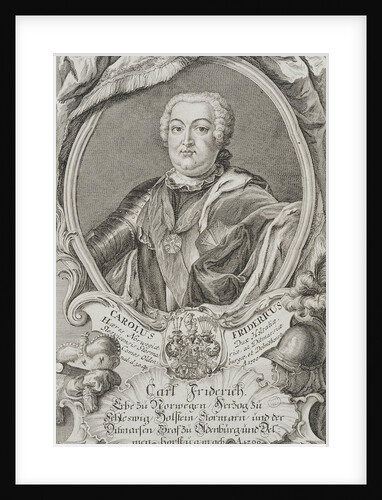 Portrait of Duke Charles Frederick of Holstein-Gottorp, middle of the 18th century by Anonymous