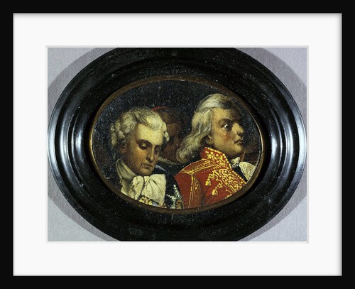 Portrait of Stanislaw Szczesny Potocki and Adam Poninski, second half of the 19th century by Anonymous