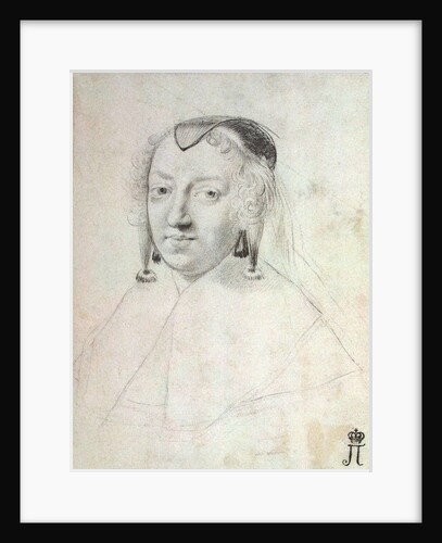 Portrait of Anne of Austria, before 1643 by Anonymous