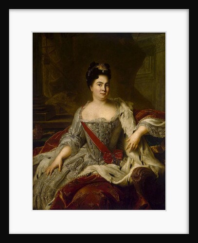 Portrait of Empress Catherine I,, 1717 by Anonymous