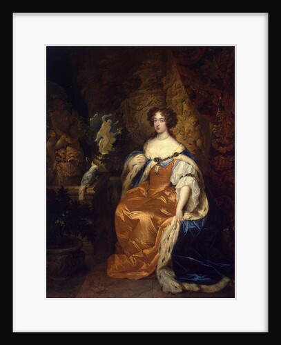 Portrait of Queen Mary II of England,, 1683 by Anonymous