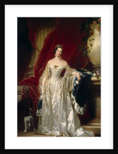 Portrait of Empress Alexandra Fyodorovna (Charlotte of Prussia), 1840 by Anonymous