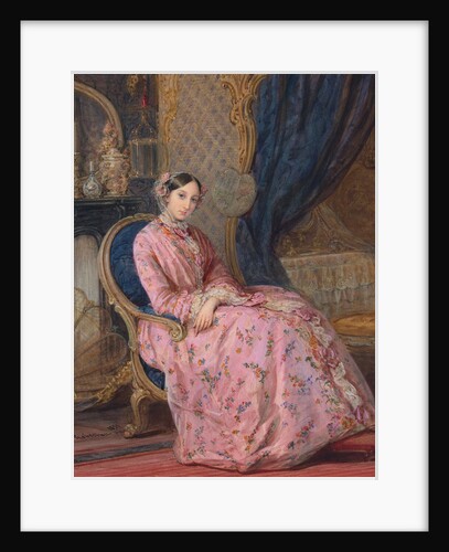 Portrait of Grand Duchess Maria Nikolaevna of Russia, middle of the 19th century by Anonymous