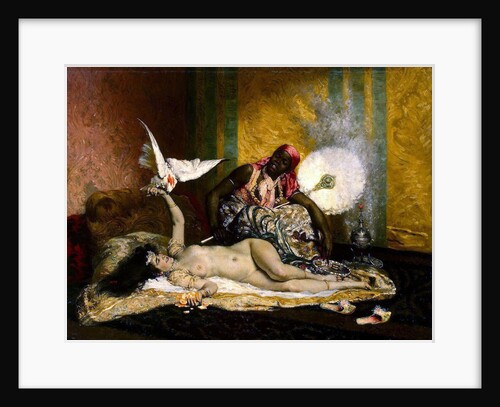 Odalisque, 1870s by Anonymous