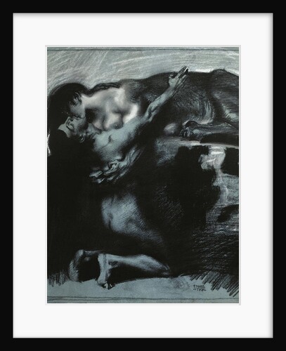 Kiss of a Sphinx, between 1890 and 1914 by Anonymous