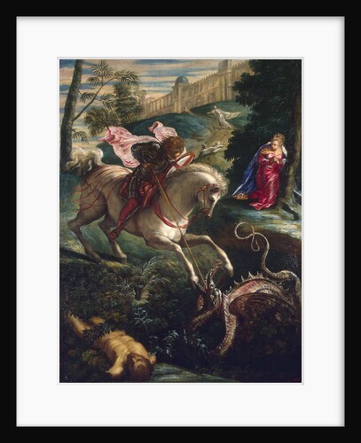 Saint George and the Dragon, 1543 by Anonymous