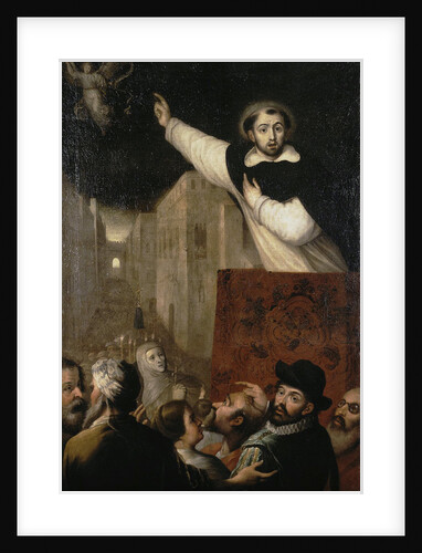 Sermon of Saint Vincent Ferrer, early 17th century by Anonymous