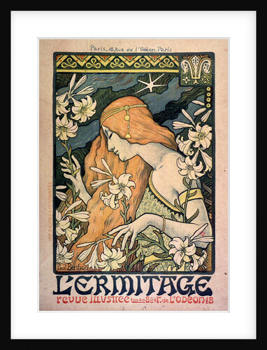 LErmitage, revue illustrée, poster, 1897 by Anonymous