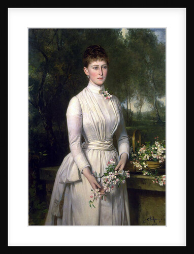 Portrait of Grand Duchess Elizaveta Fyodorovna, (1864?1918), 1885 by Anonymous