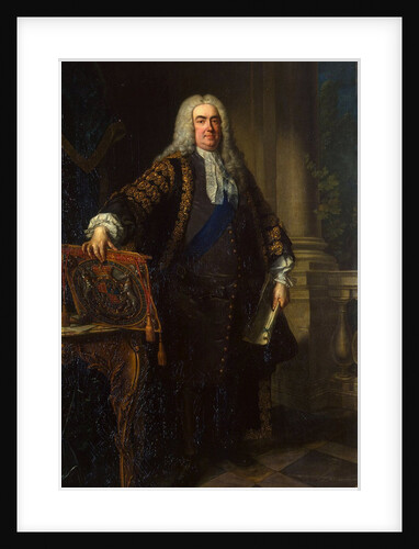 Portrait of Sir Robert Walpole, 1st Earl of Orford,, 1740 by Anonymous