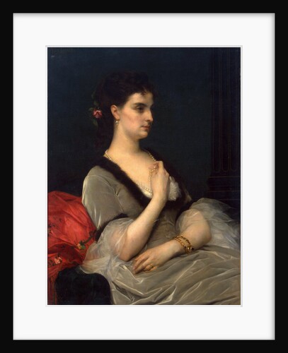 Portrait of Princess Elizabeth Vorontsova-Dashkova, 1873 by Anonymous