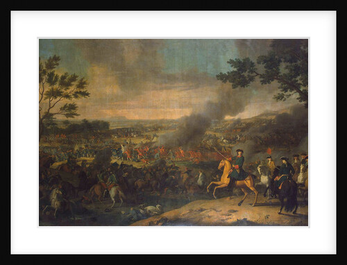 The Battle of Poltava on 27th June 1709, 1717-1718 by Anonymous