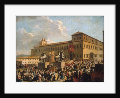 Festival Before the Quirinal Palace, 1767 by Anonymous