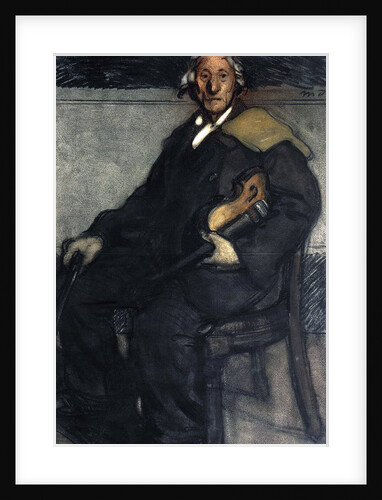 Violinist, early 20th century by Anonymous