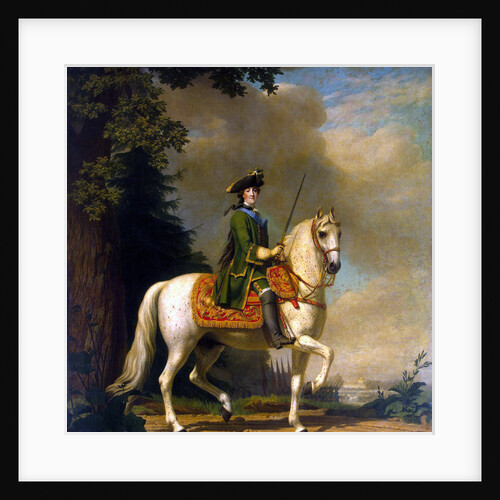 Equestrian Portrait of Empress Catherine II,, after 1762 by Anonymous