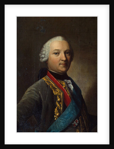 Portrait of Caspar von Saldern,, middle of the 18th century by Anonymous
