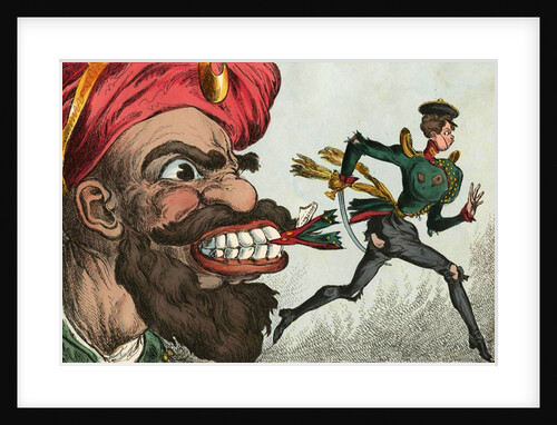 The beginning of the Crimean war by eyes of the West European caricaturist, 1850s by Anonymous