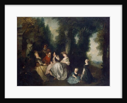 Party in the Garden, 1690-1743 by Anonymous