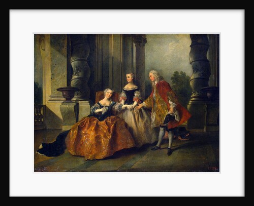 Scene from the Tragedy Le Comte dEssex by Thomas Corneille, 1734 by Anonymous