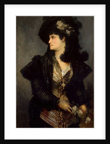 Portrait of a Woman, 1870s-1880s by Anonymous