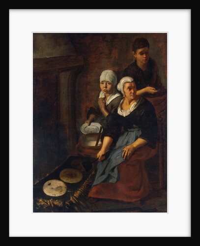 Baking of Flat Cakes, 1645-1648 by Anonymous