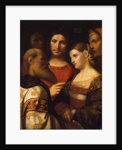 Christ and the Woman Taken in Adultery, 1510 by Anonymous