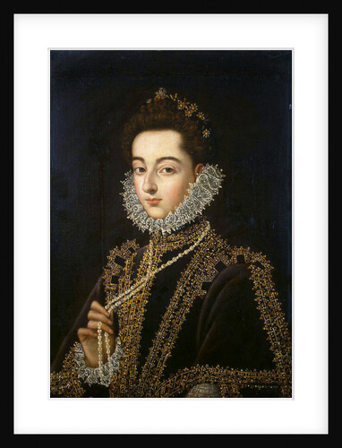 Portrait of the Infanta Catherine Michelle of Spain,, 1582-1585 by Anonymous