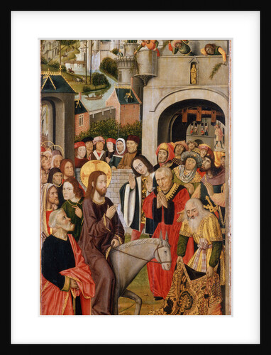 The Entry of Christ into Jerusalem, second half of the 15th century by Anonymous
