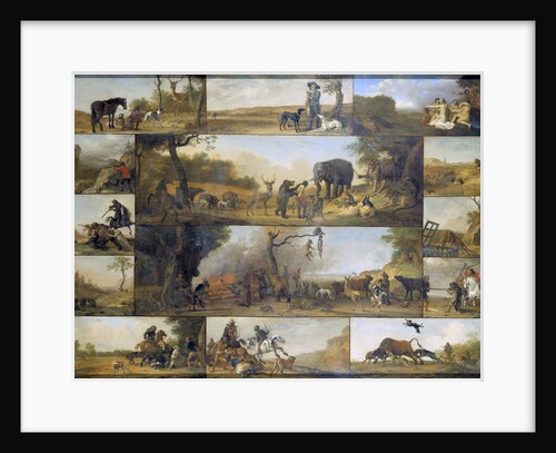 Punishment of a Hunter, 1647 by Anonymous