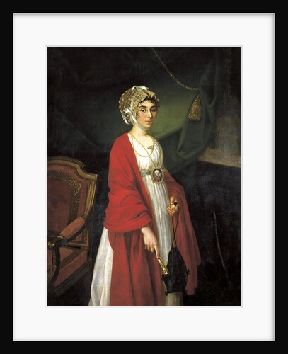 Portrait of the Actress and Singer, Countess Praskovya Sheremetyeva, (Zhemchugova), 18 by Anonymous