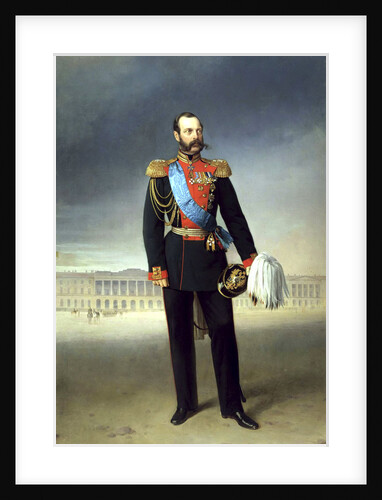 Portrait of Emperor Alexander II,, 1875 by Anonymous
