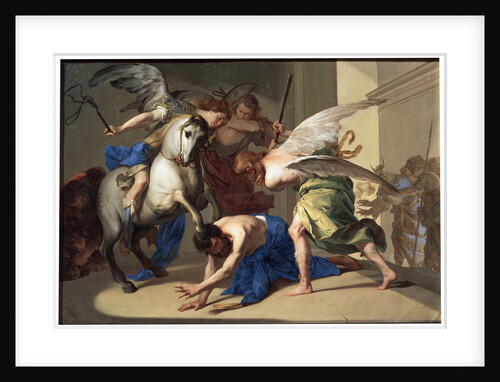 The Expulsion of Heliodorus from the Temple, c1650 by Bernardo Cavallino
