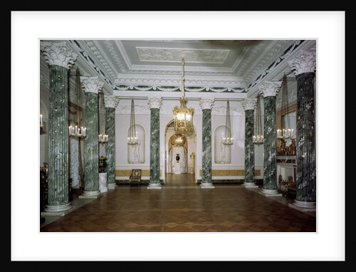 The Grecian Hall, Pavlovsk Palace, St Petersburg, Russia by Unknown
