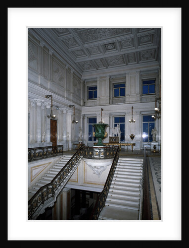 Interior of the Hermitage Theatre, St Petersburg, Russia by Unknown