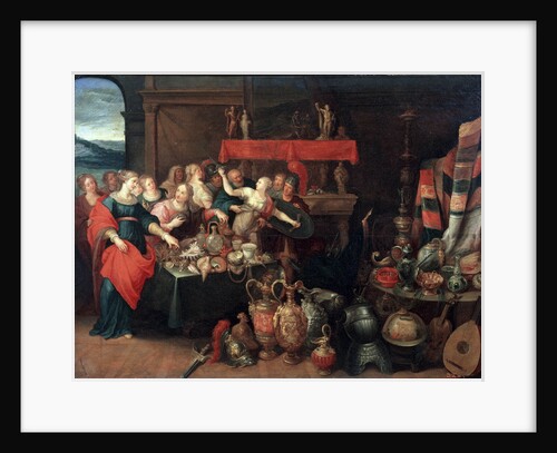 Achilles Recognized, 1620s. by Frans Francken II
