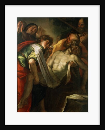 The Entombment of Christ, 1620s by Giulio Cesare Procaccini